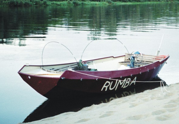 Rumba - stalowa łódź motorowa